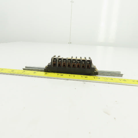 Square D 828-C20 Terminal Block Strip Lot Of 8
