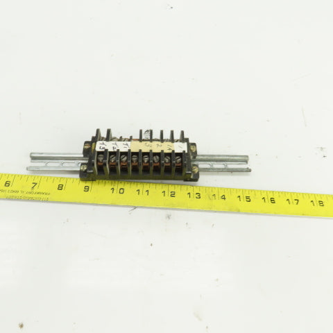 Square D 828-C20 Terminal Block Strip Lot Of 8