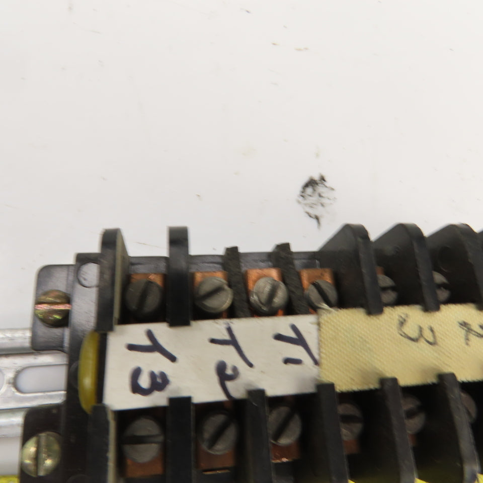 Square D 828-C20 Terminal Block Strip Lot Of 8