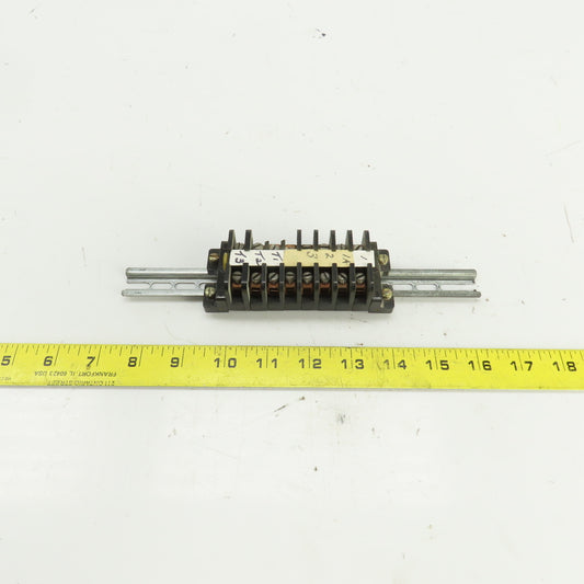 Square D 828-C20 Terminal Block Strip Lot Of 8