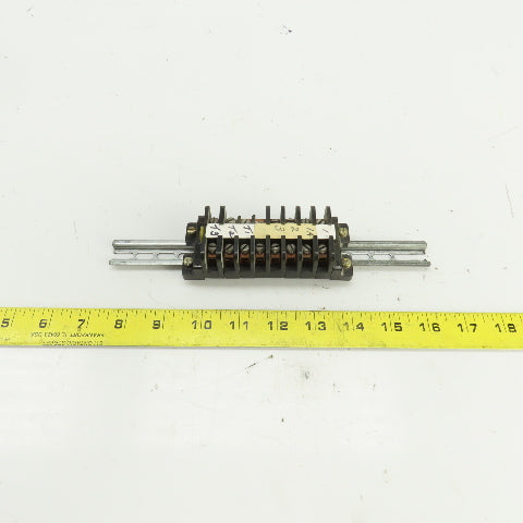 Square D 828-C20 Terminal Block Strip Lot Of 8