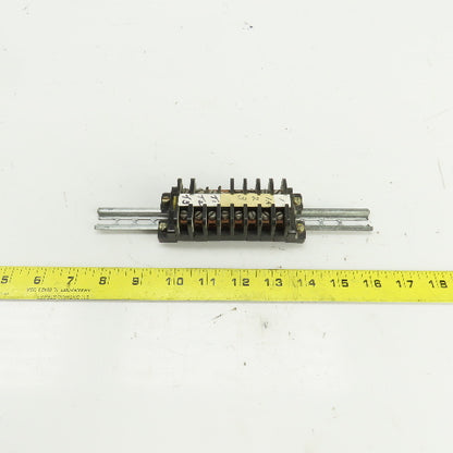 Square D 828-C20 Terminal Block Strip Lot Of 8