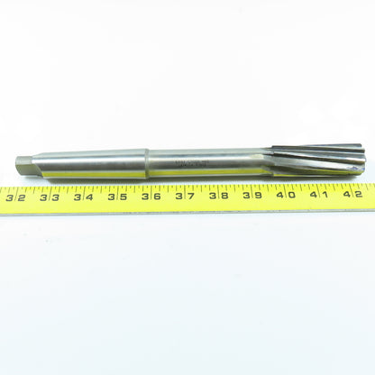 L & I 1" Chucking Reamer 8 Flute Morse Taper Shank MT3