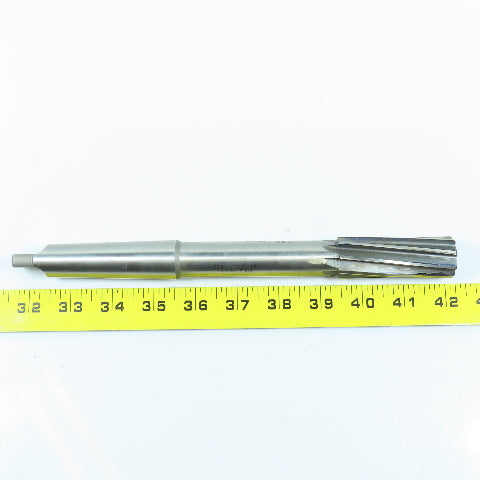 L & I 1" Chucking Reamer 8 Flute Morse Taper Shank MT3