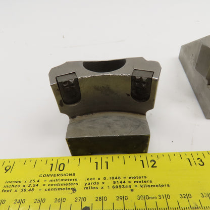 Forkardt Serrated OD Workholding Lathe Chuck Clamping Jaw 90x45x44mm Set Of 3