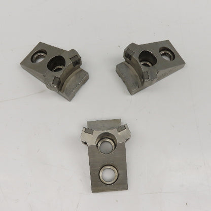 Forkardt Serrated OD Workholding Lathe Chuck Clamping Jaw 90x45x44mm Set Of 3