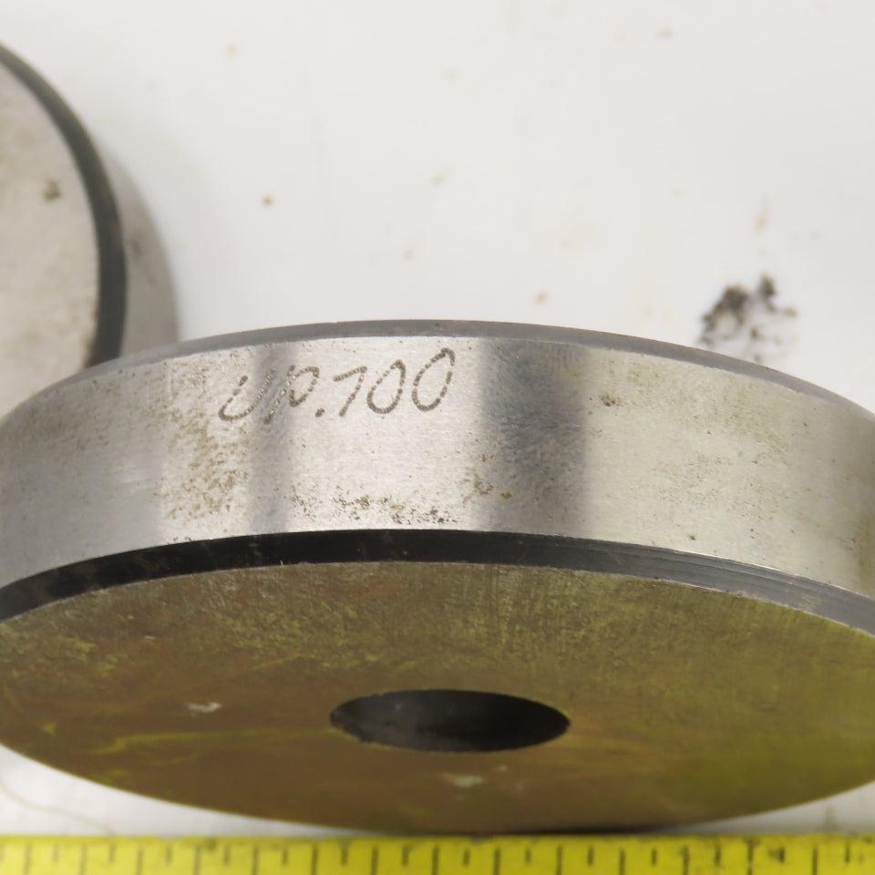 3.500" OD Round Hole CNC Turret Punch Die Slug Relief For 0.668"/0.700"/Lot of 4