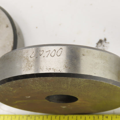 3.500" OD Round Hole CNC Turret Punch Die Slug Relief For 0.668"/0.700"/Lot of 4