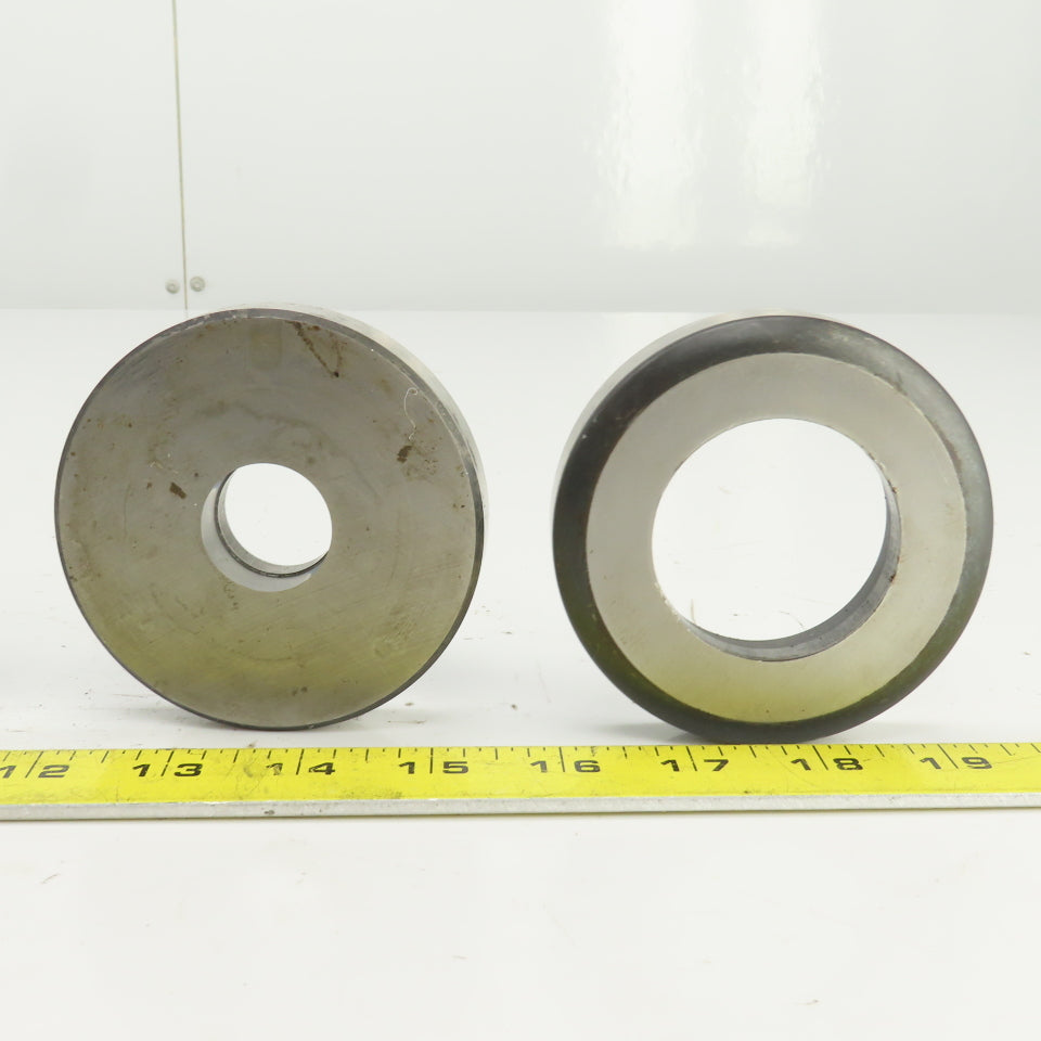 3.500" OD Round Hole CNC Turret Punch Die Slug Relief For 0.668"/0.700"/Lot of 4