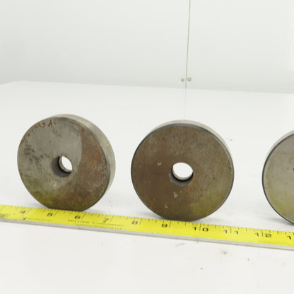 3.500" OD Round Hole CNC Turret Punch Die Slug Relief For 0.668"/0.700"/Lot of 4