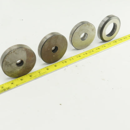 3.500" OD Round Hole CNC Turret Punch Die Slug Relief For 0.668"/0.700"/Lot of 4