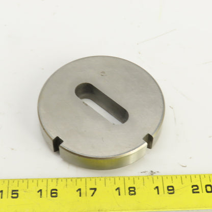 UP 0.362"x2.018" & 0.559x1.778" OBR Hole CNC Turret Punch Die 3.500" OD Lot Of 2