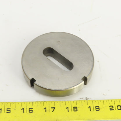 UP 0.362"x2.018" & 0.559x1.778" OBR Hole CNC Turret Punch Die 3.500" OD Lot Of 2