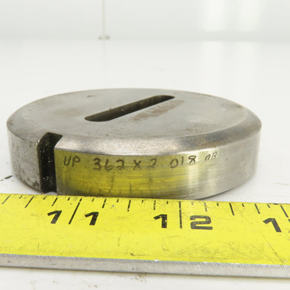 UP 0.362"x2.018" & 0.559x1.778" OBR Hole CNC Turret Punch Die 3.500" OD Lot Of 2