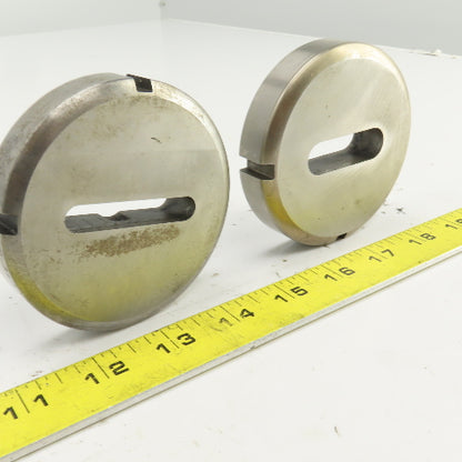 UP 0.362"x2.018" & 0.559x1.778" OBR Hole CNC Turret Punch Die 3.500" OD Lot Of 2