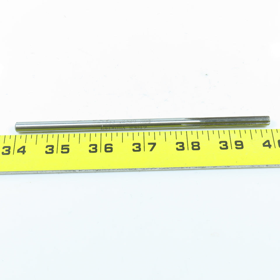 L & I .2520" Oversize 1/4" Chucking Reamer 6 Flute Lot of 2