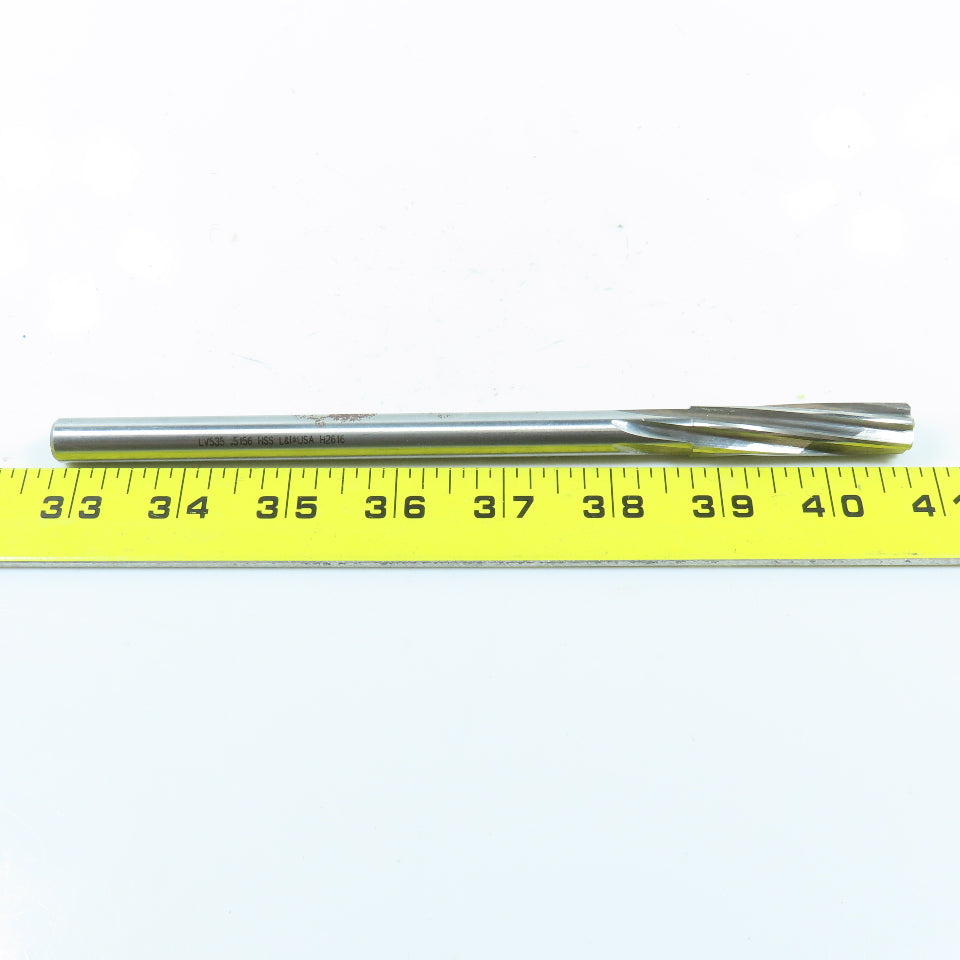 L & I .5156" Oversize 1/2" Chucking Reamer 6 Flute Lot of 4