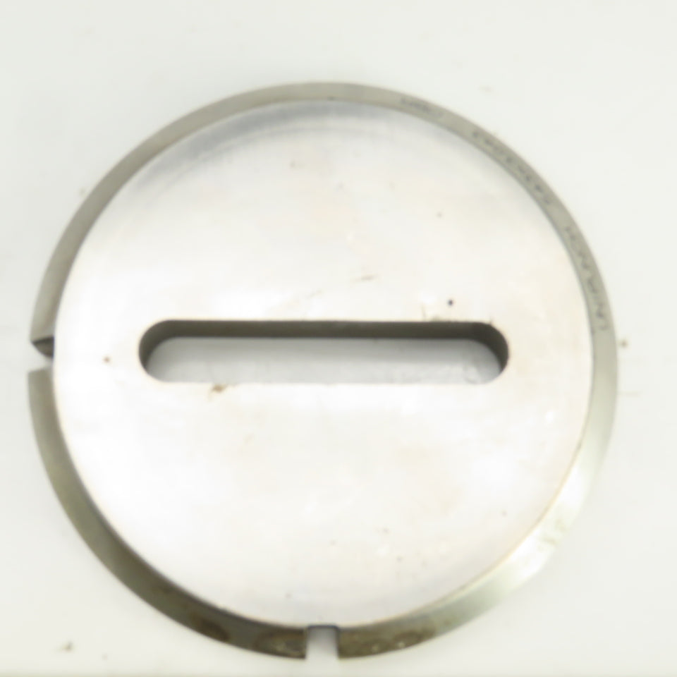 Unipunch 0.543" x 3.043" OBR Obround Hole CNC Turret Punch Die 4.940" OD