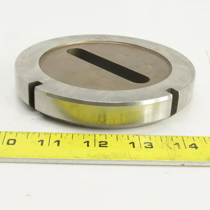 Unipunch 0.543" x 3.043" OBR Obround Hole CNC Turret Punch Die 4.940" OD