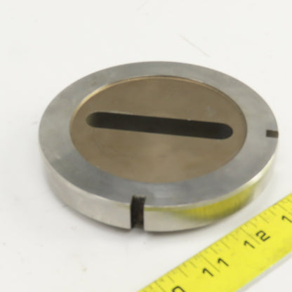 Unipunch 0.543" x 3.043" OBR Obround Hole CNC Turret Punch Die 4.940" OD