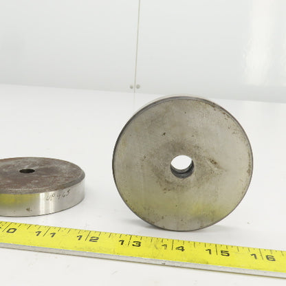 UP 0.465" UP 0.559" Round Hole CNC Turret Punch Die 3.500" OD Lot Of 2