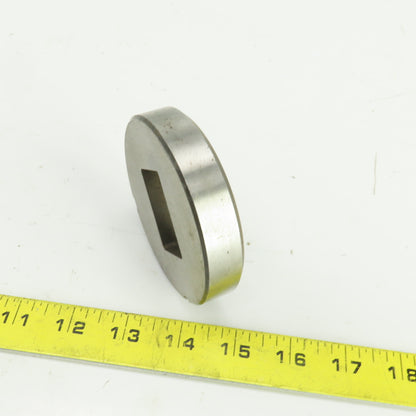 UT 0.887" x 1.450" W/1/64"RC Rectangular Hole Slug Relief CNC Turret Punch Die