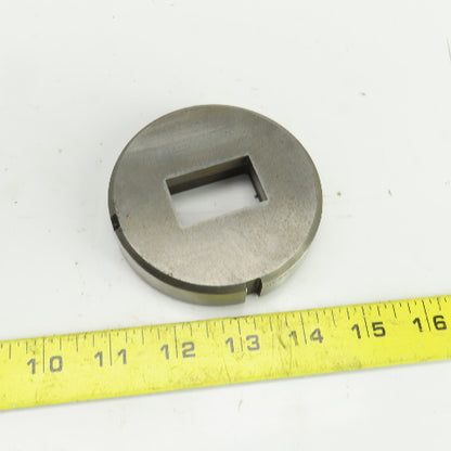 UT 0.887" x 1.450" W/1/64"RC Rectangular Hole Slug Relief CNC Turret Punch Die