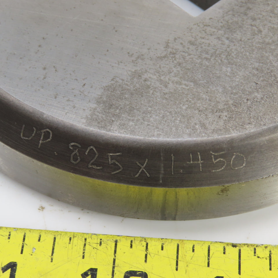 UP 0.825" x 1.450" Rectangular Hole CNC Turret Punch Die 4.940" OD