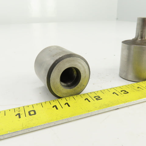 UP 0.484" UP 0.390" UP 0.625" Round Hole Punch CNC Turret Lot Of 3