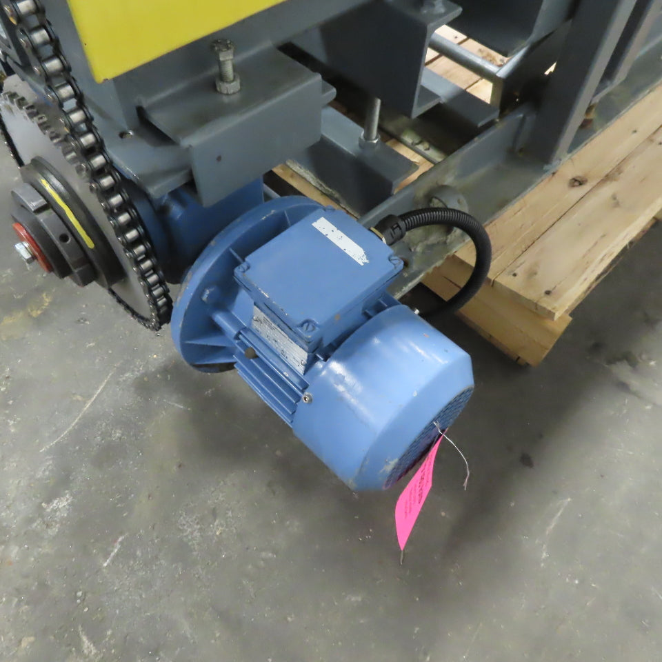 VonRoll PH30.50 DE Sub Floor Air Lift Power Roller 480V 3Ph 6" Lift 55FPM