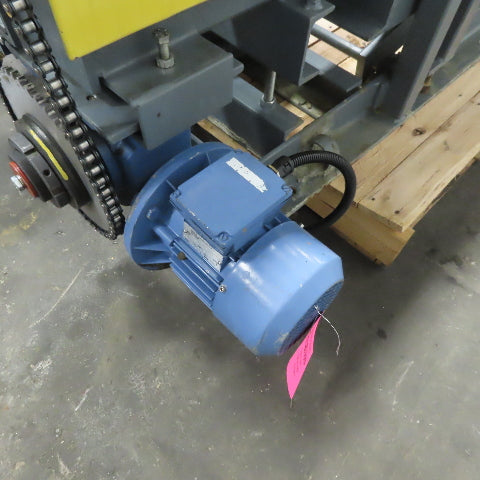 VonRoll PH30.50 DE Sub Floor Air Lift Power Roller 480V 3Ph 6" Lift 55FPM