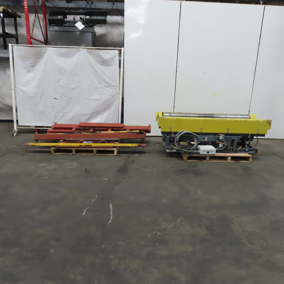 VonRoll PH30.50 DE Sub Floor Air Lift Power Roller 480V 3Ph 6" Lift 55FPM