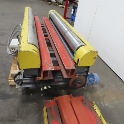 VonRoll PH30.80 DE Sub Floor Air Lift Power Roller 480V 3Ph 6" Lift 55FPM