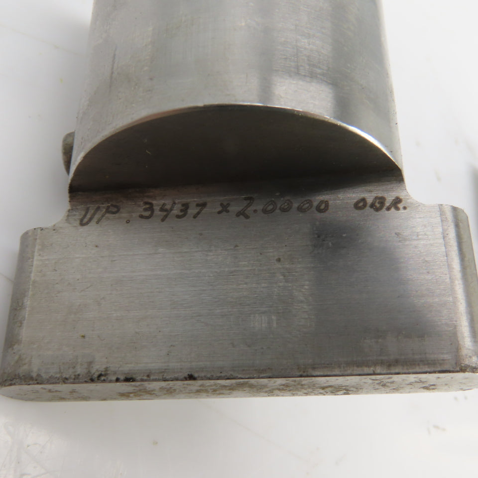UP 0.450" x 2.012 Obround Holepunch & Die CNC Turret Lot Of 2 Sets