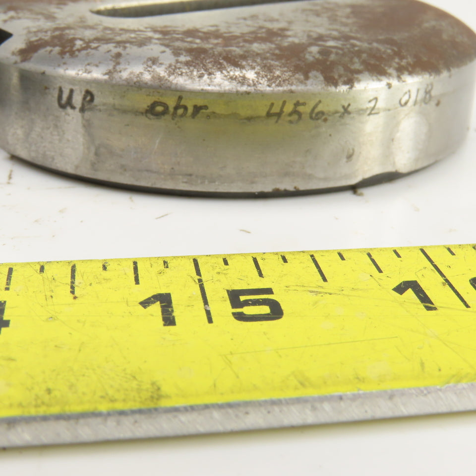 UP 0.450" x 2.012 Obround Holepunch & Die CNC Turret Lot Of 2 Sets