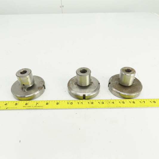 UP 0.362" x 2.018" OBR Obround Holepunch & Die CNC Turret Lot Of 3 Sets