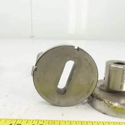 Unipunch UP 0.581" x 2.018" OBR Obround Holepunch & Die CNC Turret Lot Of 3 Sets