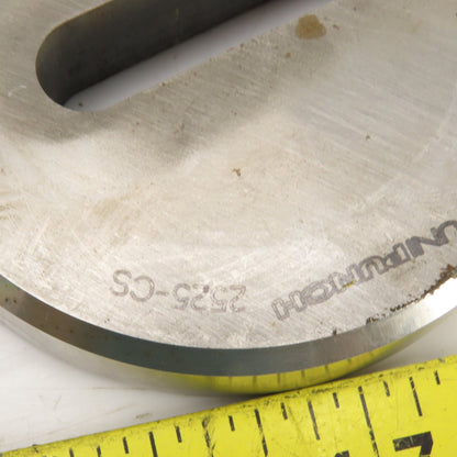 Unipunch 0.4375"x 1.875" OBR Obround Holepunch & Die 0.456" x 1.893 CNC Turret