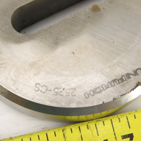 Unipunch 0.4375"x 1.875" OBR Obround Holepunch & Die 0.456" x 1.893 CNC Turret