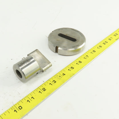 Unipunch 0.4375"x 1.875" OBR Obround Holepunch & Die 0.456" x 1.893 CNC Turret