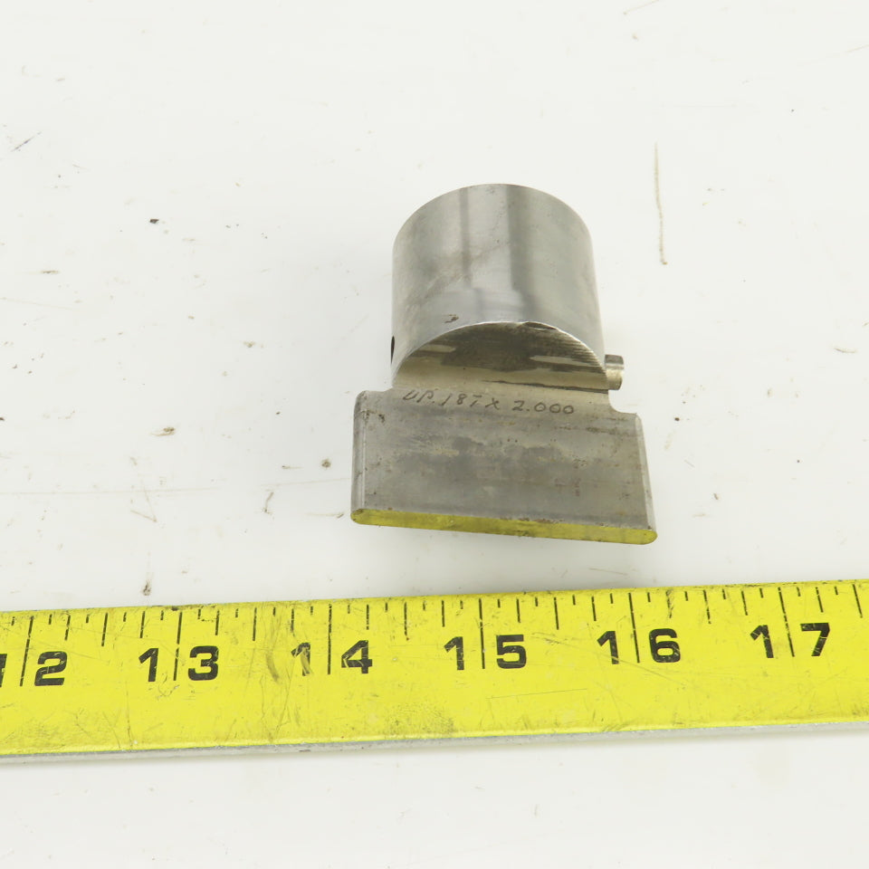 UP 0.187" x 2.000" OBR Obround Holepunch & Die 0.215" x 2.028" CNC Turret