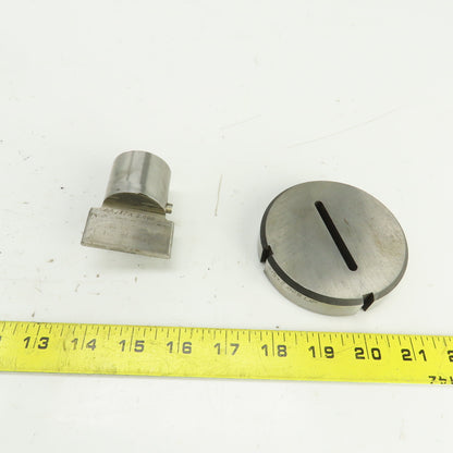 UP 0.187" x 2.000" OBR Obround Holepunch & Die 0.215" x 2.028" CNC Turret