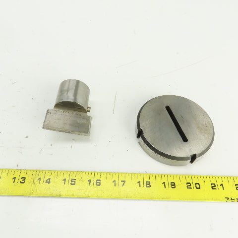 UP 0.187" x 2.000" OBR Obround Holepunch & Die 0.215" x 2.028" CNC Turret