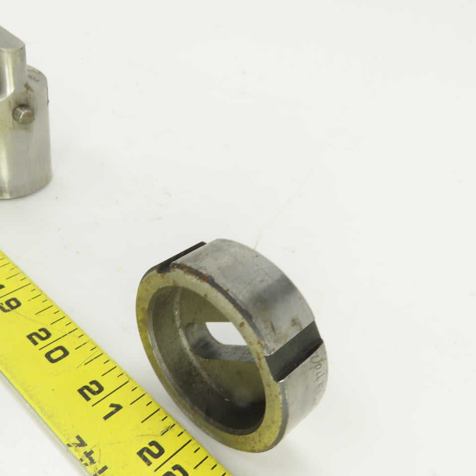 UP 0.437" x 1.500" OBR Obround Holepunch & Die 0.456" x 1.518" CNC Turret