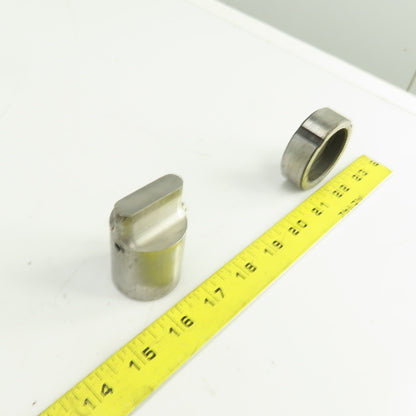 UP 0.437" x 1.500" OBR Obround Holepunch & Die 0.456" x 1.518" CNC Turret