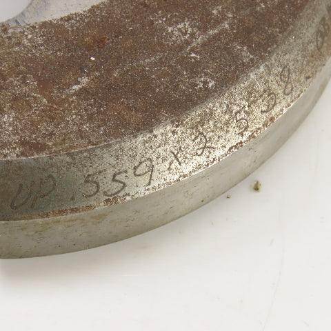 UP 0.5312"x2.5100" OBR Obround Crowned Holepunch & Die 0.559"x2.538" CNC Turret