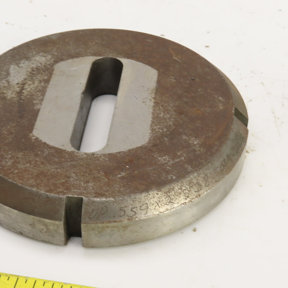 UP 0.5312"x2.5100" OBR Obround Crowned Holepunch & Die 0.559"x2.538" CNC Turret