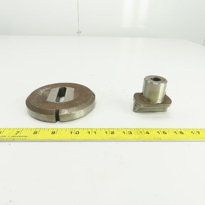 UP 0.5312"x2.5100" OBR Obround Crowned Holepunch & Die 0.559"x2.538" CNC Turret