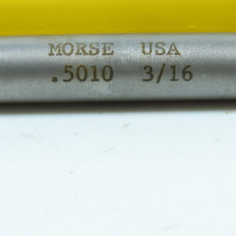 L & I .5010" Chucking Reamer 6 Flute MT1 Morse Taper Shank 2" LOC 8" OAL