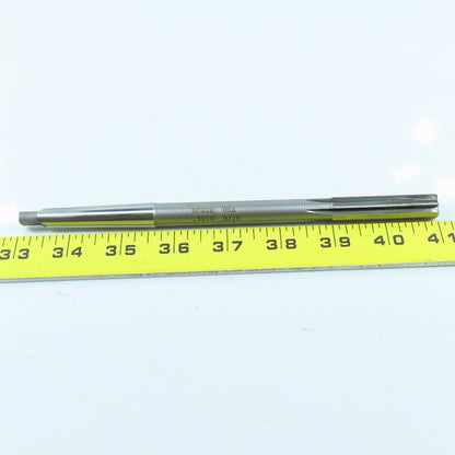 L & I .5010" Chucking Reamer 6 Flute MT1 Morse Taper Shank 2" LOC 8" OAL